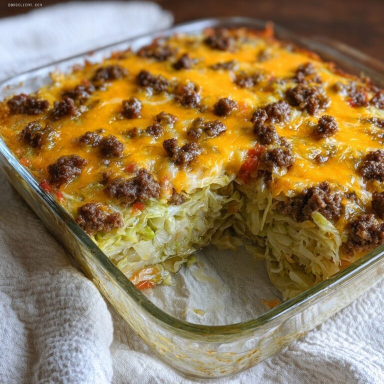 Southern Style Cabbage Beef Bake Recipe