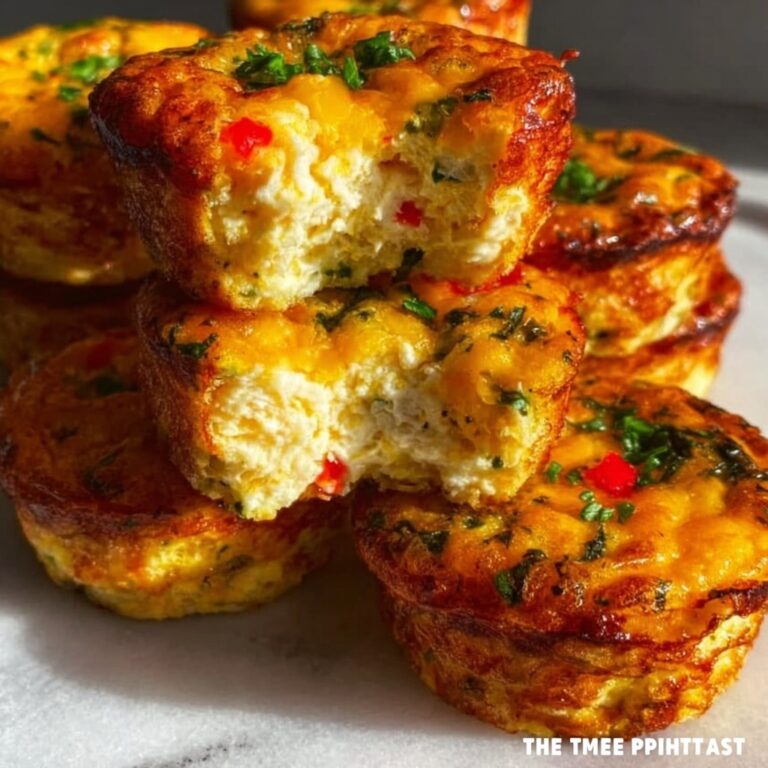 Cheesy Protein Egg Muffins Recipe