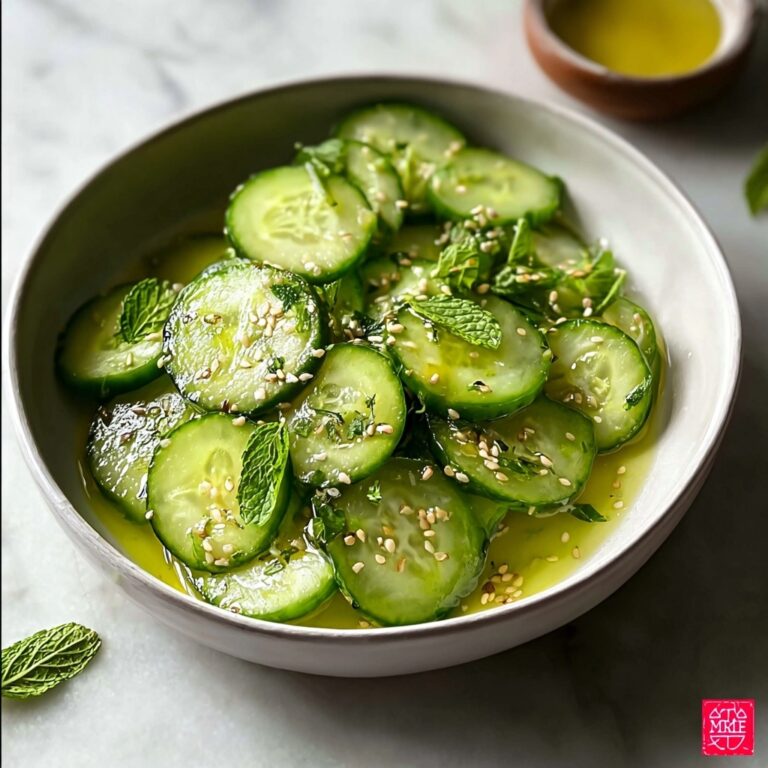 Honey Lime Cucumber Salad Recipe