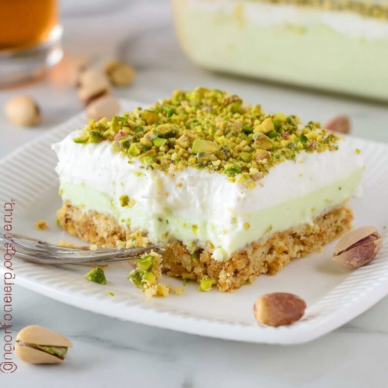 Pistachio Pudding Dessert Recipe