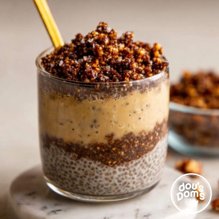 Gingerbread Cheesecake Chia Pudding Recipe