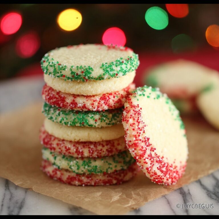 Slice and Bake Sprinkle Cookies Recipe