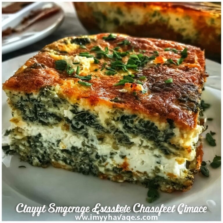 Easy Spinach and Cottage Cheese Breakfast Casserole Recipe
