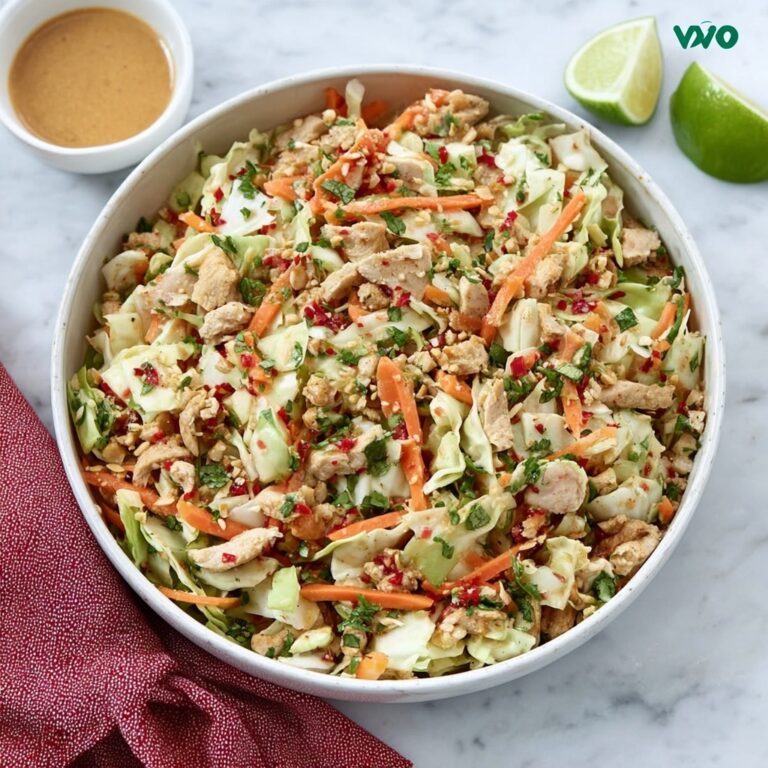 Thai Peanut Chicken Salad Recipe
