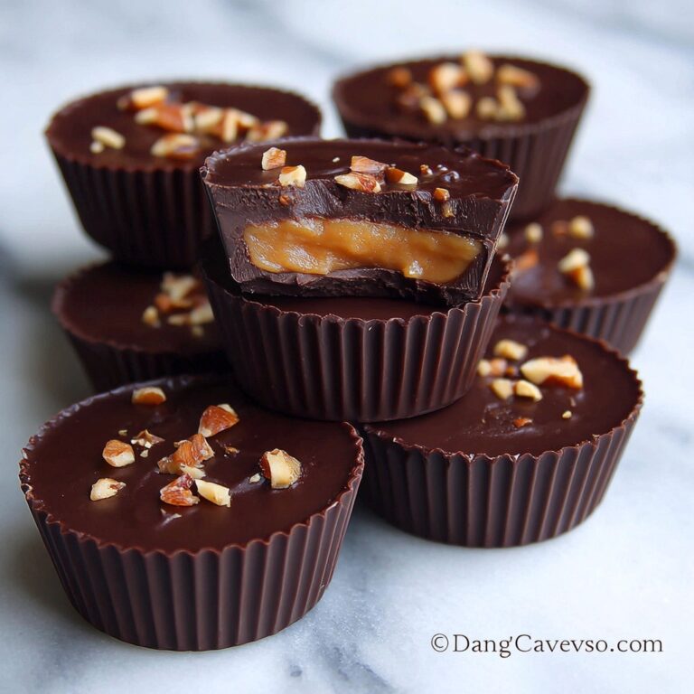 Homemade Reese’s Peanut Butter Cups Recipe