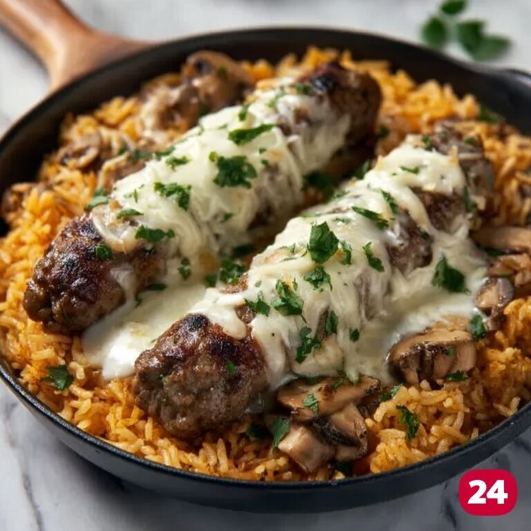 Cheese Steak & Rice Recipe