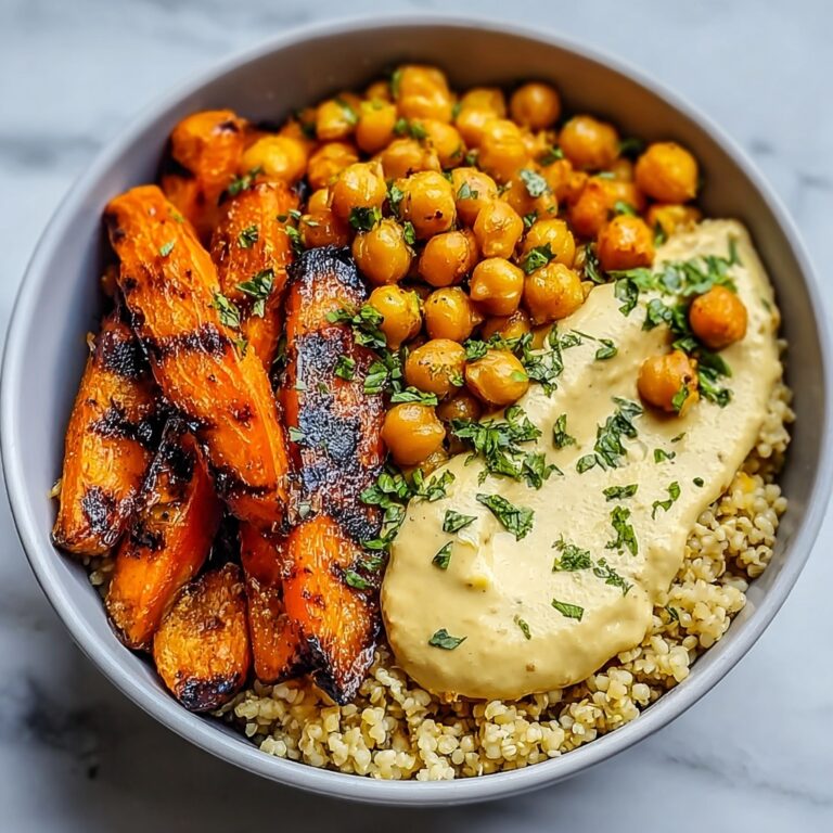 Savory One-Pan Roasted Carrot and Chickpea Bowl for Busy Nights Recipe