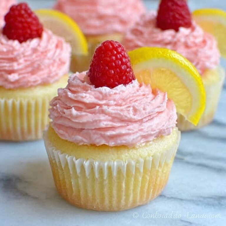 Strawberry Lemonade Cupcakes Recipe