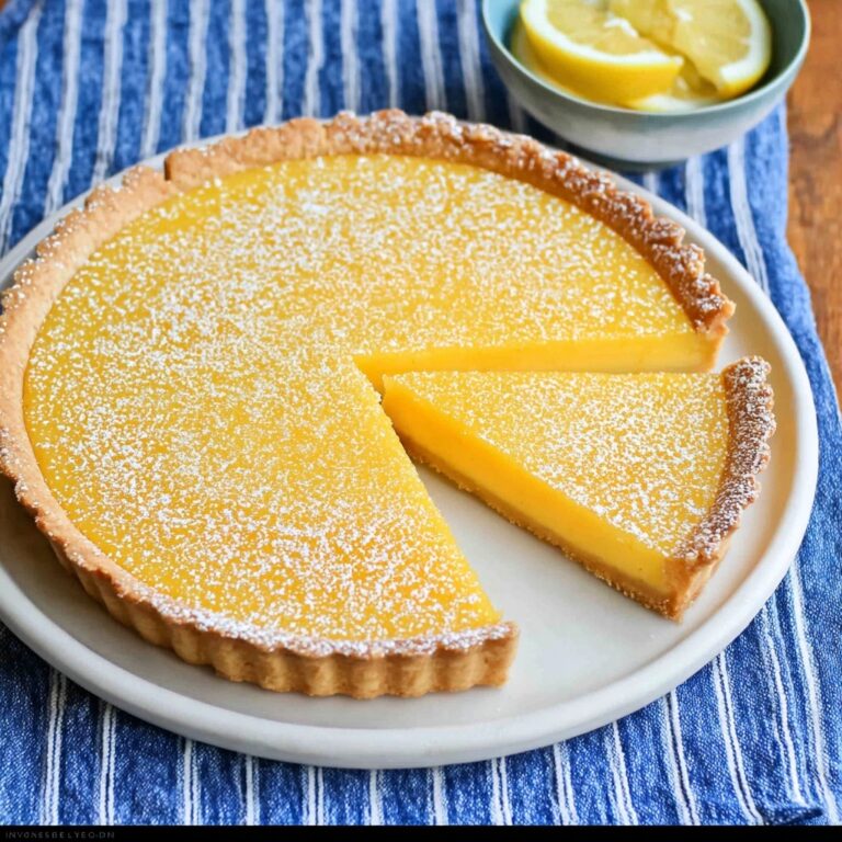 Classic Lemon Tart Recipe