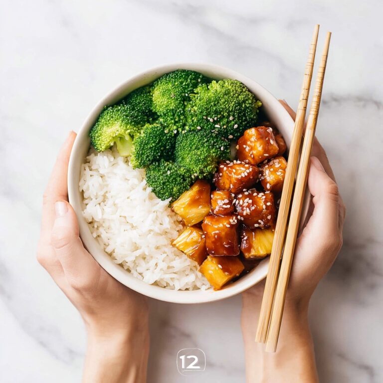Teriyaki Salmon Bowls with Pineapple and Broccoli Recipe