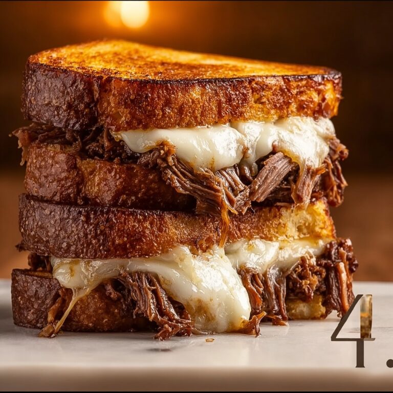 French Dip Grilled Cheese Recipe