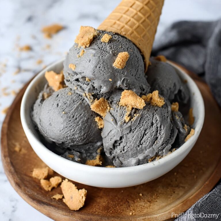 Creamy Toasted Black Sesame Ice Cream for Sweet Moments Recipe