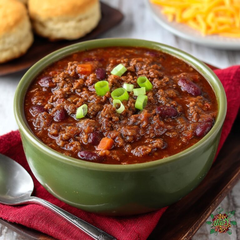 Hearty Beef Chili with Kidney Beans Recipe