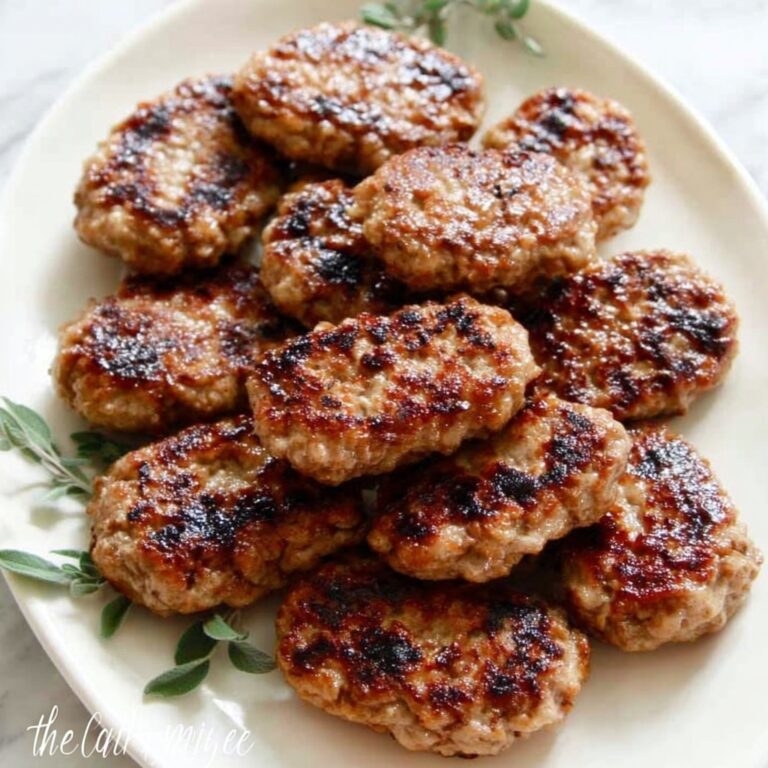 Homemade Maple Chicken Breakfast Sausage Recipe