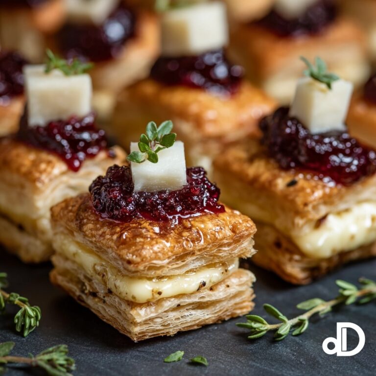 Cranberry Brie Bites Recipe