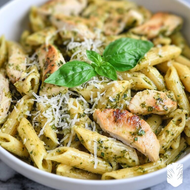 Creamy Pesto Chicken Penne (One Pot) Recipe