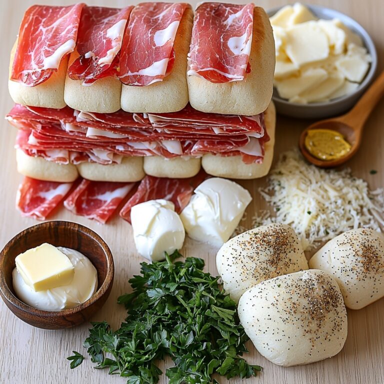 Crispy Prosciutto and Cheese Sliders Recipe