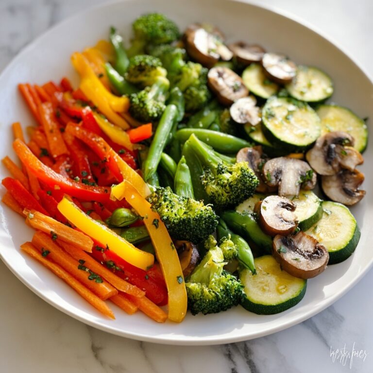 Colorful Vegetable Sauté with Lemon and Fresh Herbs Recipe