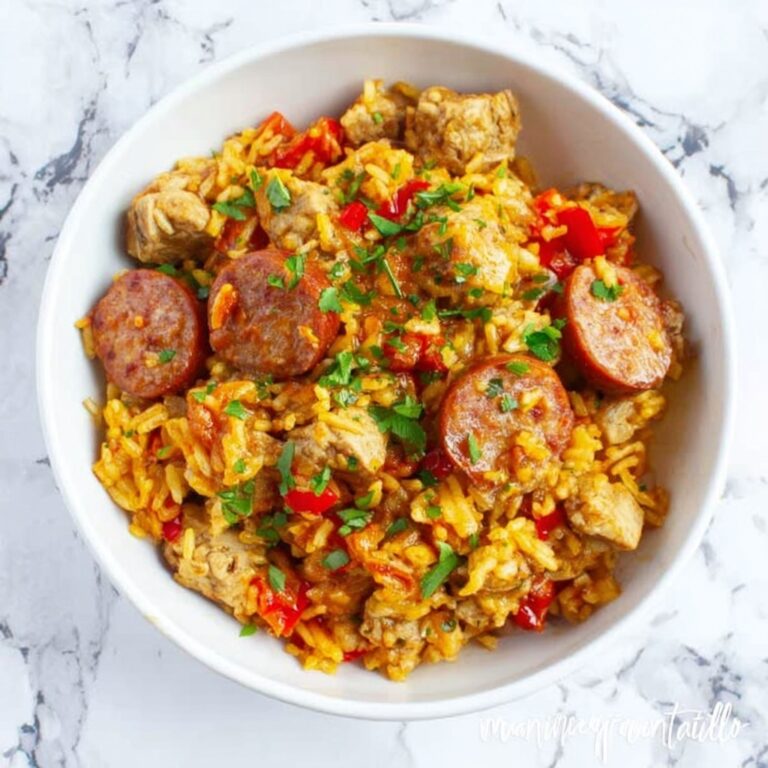 Creamy Cajun Chicken and Sausage Jambalaya Recipe