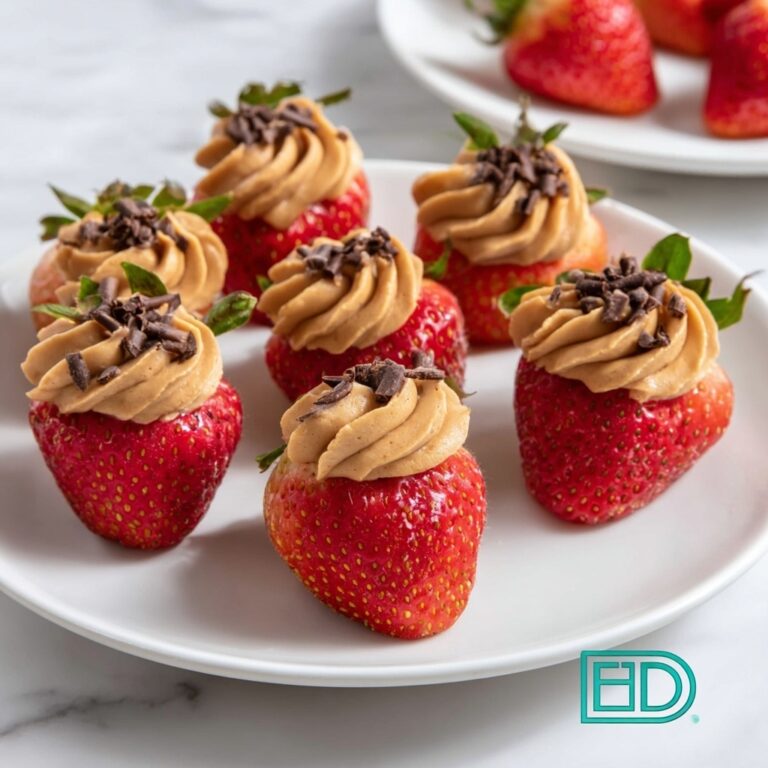 Stuffed Chocolate Cheesecake Strawberries Recipe