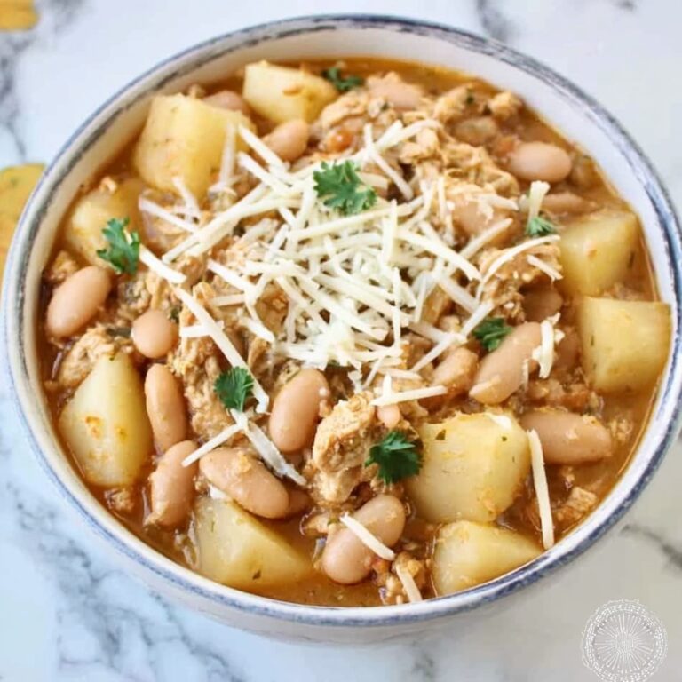 35-Minute White Cheddar Apple Chicken Chili You’ll Crave Recipe