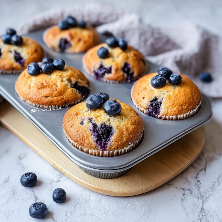 Cottage Cheese Blueberry Muffins Recipe