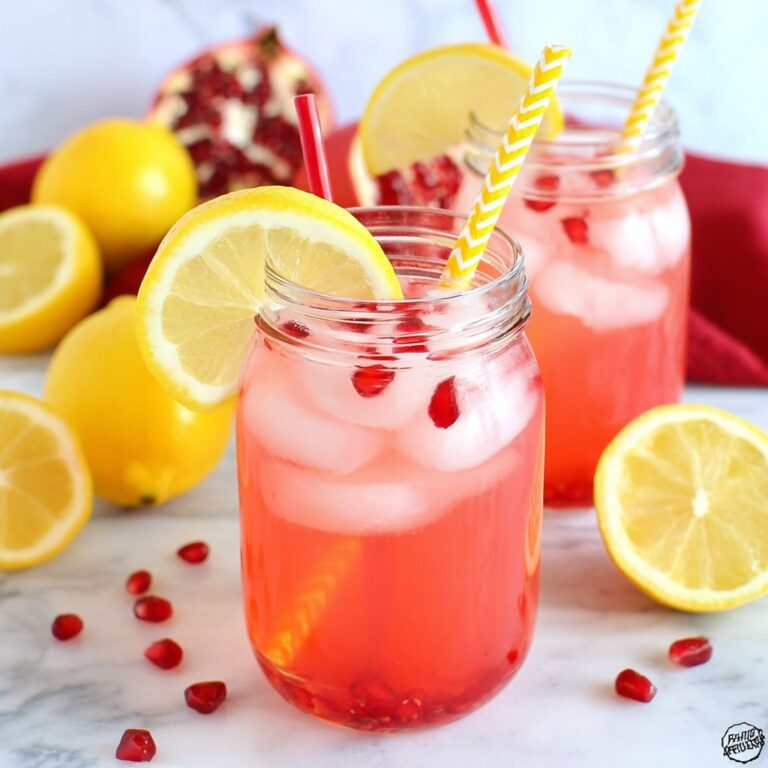 Pomegranate Lemonade Recipe