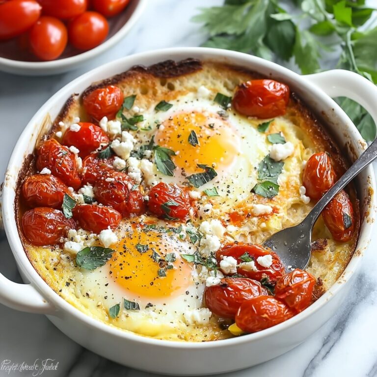 Baked Feta Eggs Recipe for a Flavor-Packed Brunch Delight Recipe
