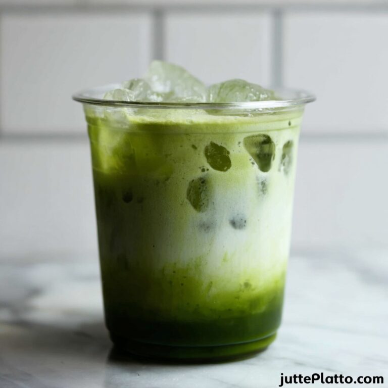 Iced Matcha Latte Recipe