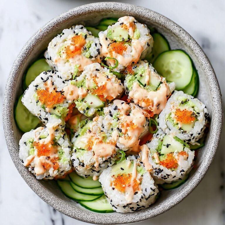 Fresh Cucumber California Roll Salad for a Healthy Kick Recipe