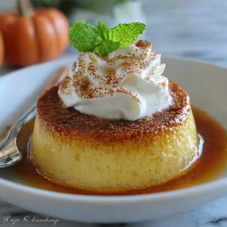 Caramel Pumpkin Custard Recipe