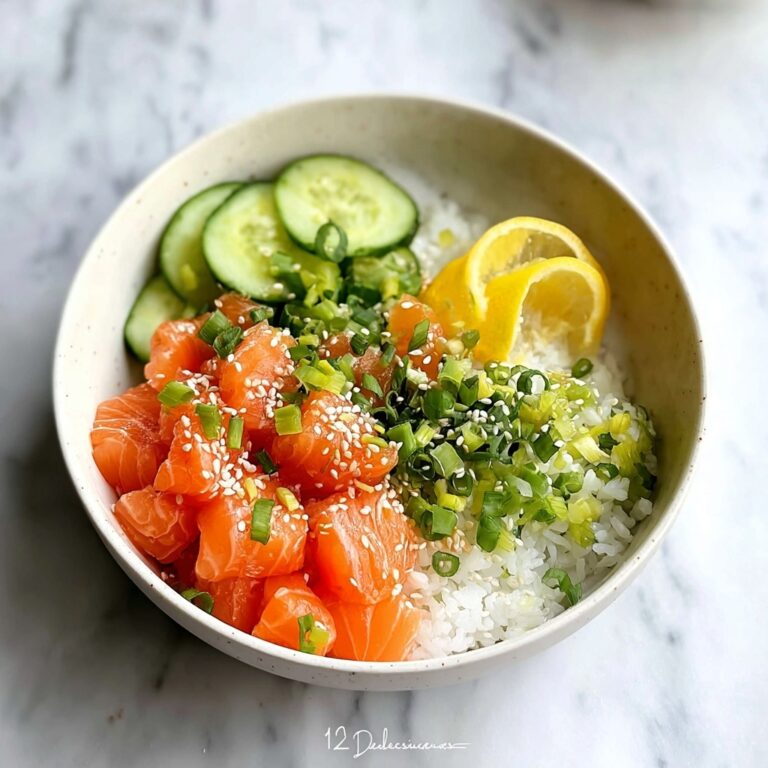 Quick Miso Soy Salmon Sashimi Bowl You’ll Crave Every Week Recipe