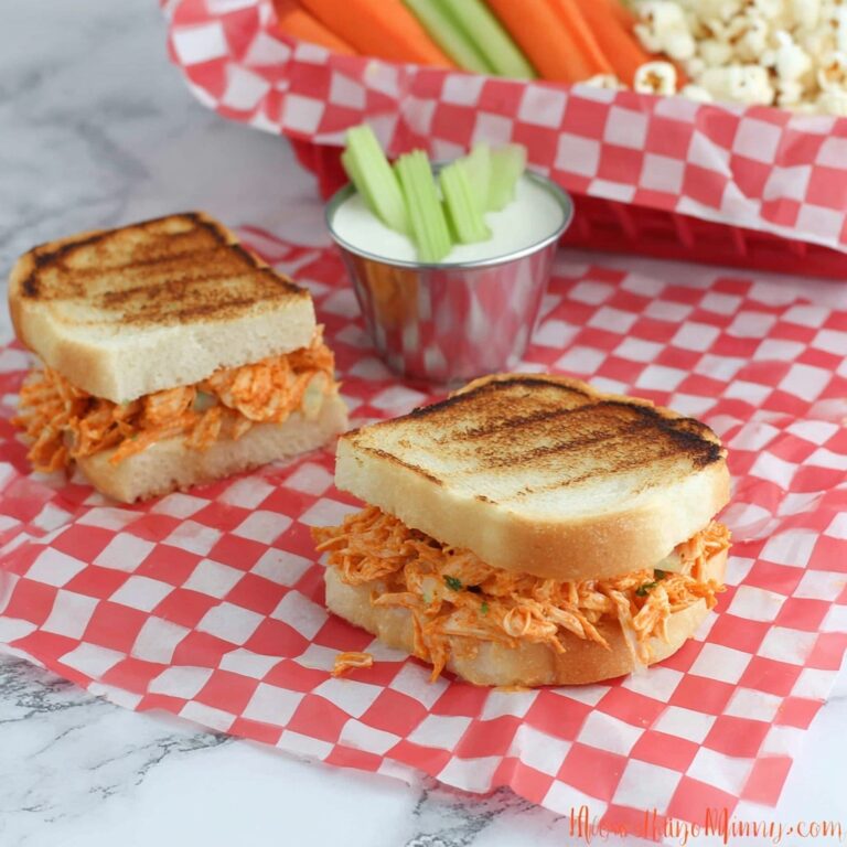 Buffalo Chicken Pepper Jack Grilled Cheese Recipe