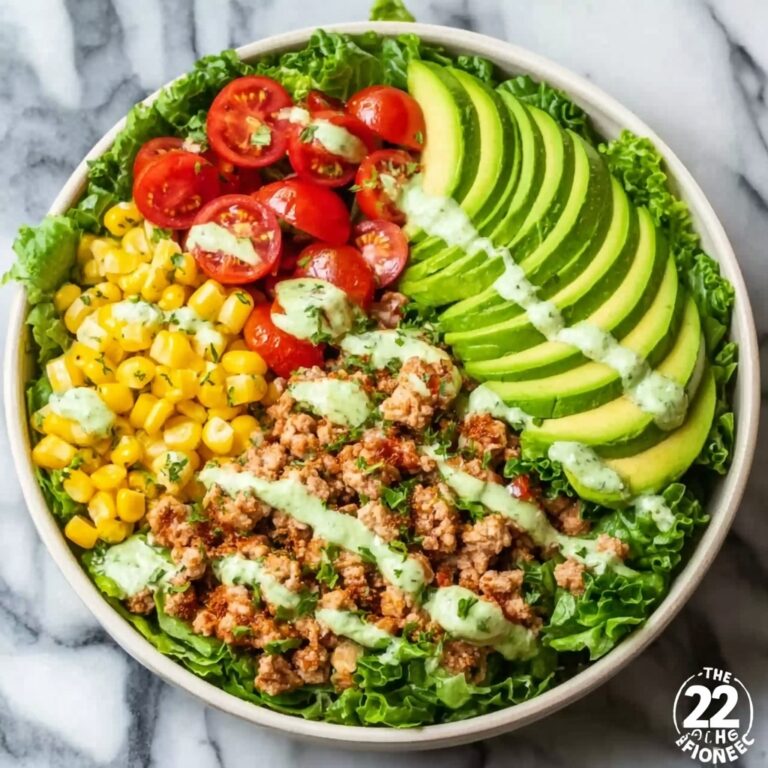 Easy Cilantro Lime Chicken Taco Salad Recipe