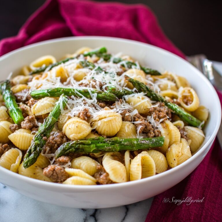 Easy Sausage Asparagus Pasta Recipe