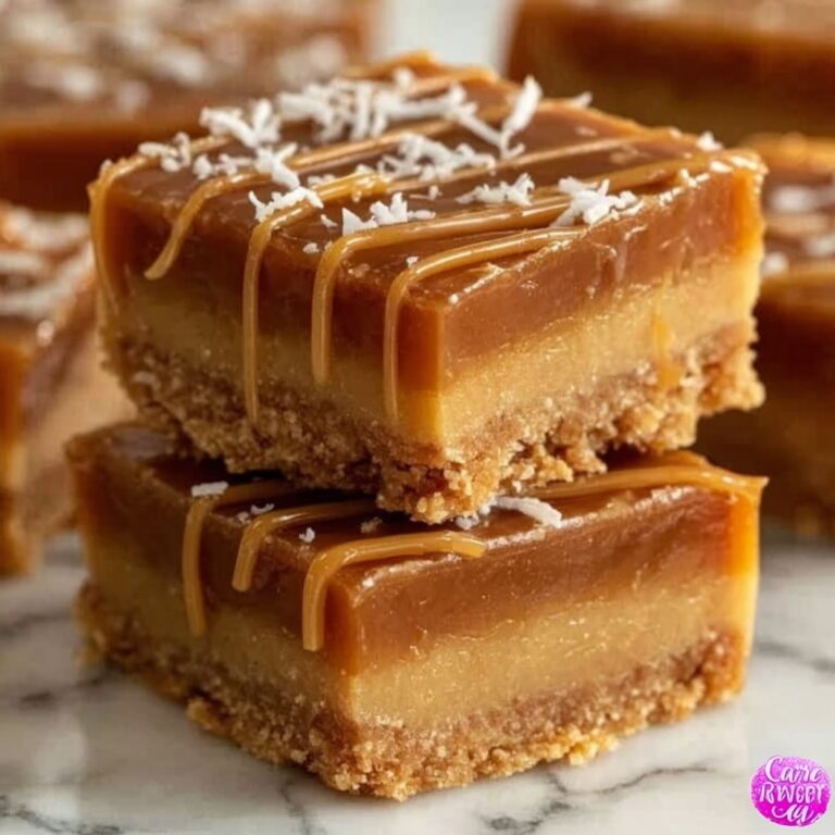 Caramel Crush Bars Recipe
