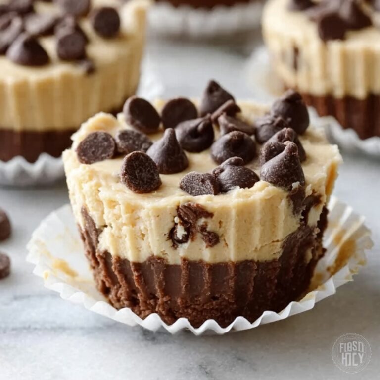High-Protein Yogurt Cookie Dough Cups Recipe