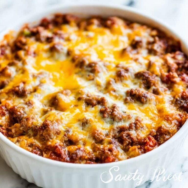 Cheesy Low-Carb Taco Casserole Recipe