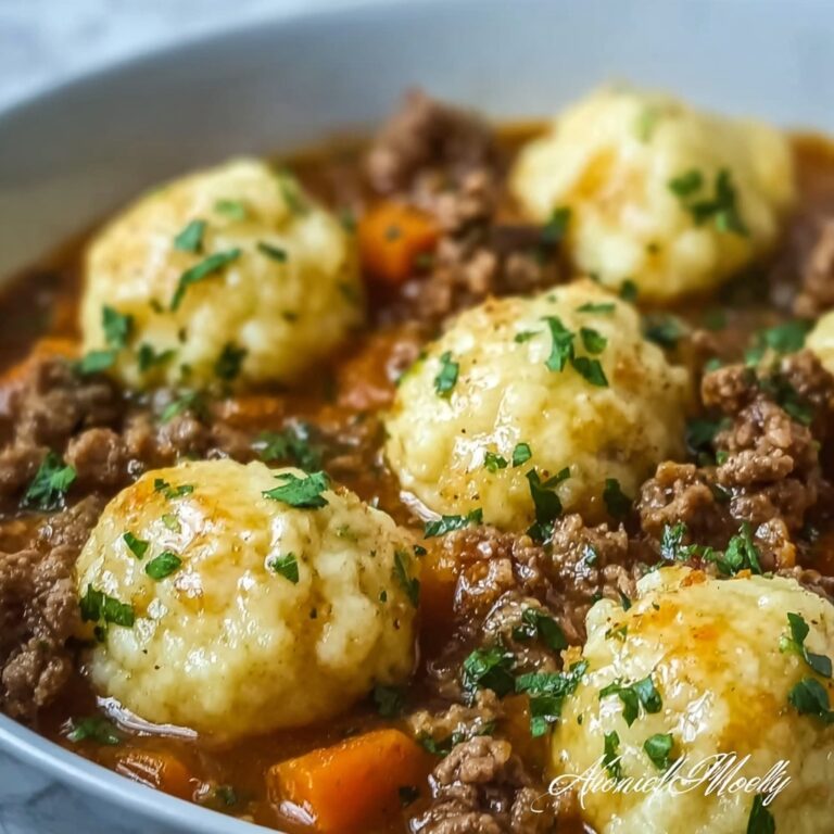 Ground Beef and Dumplings: Comfort Food in a Hurry Recipe