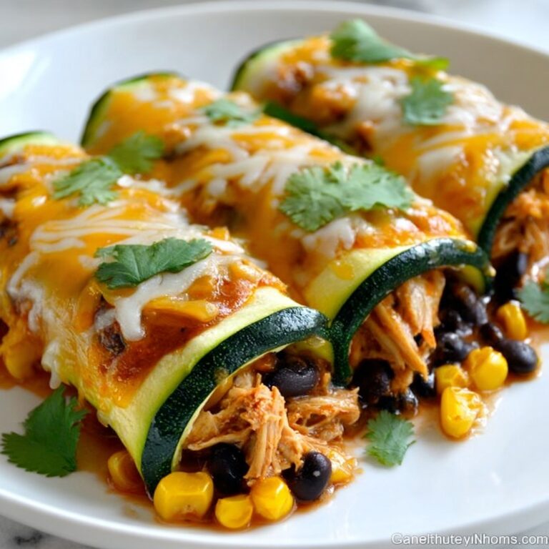 Zucchini Enchilada Roll Ups Recipe