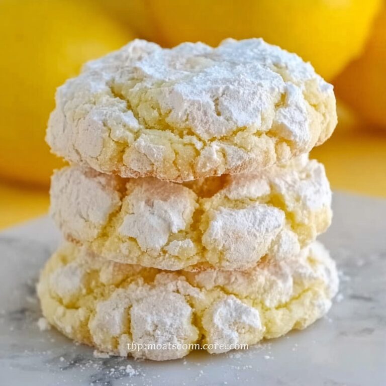 Lemon Gooey Butter Cookies Recipe