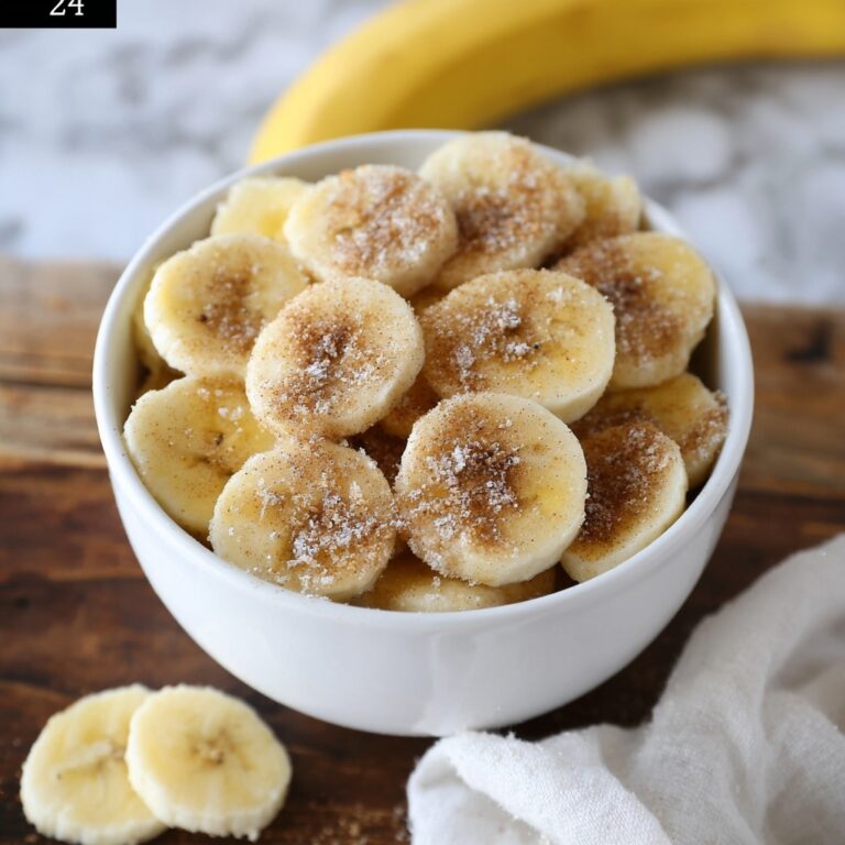 Cinnamon-Sugar Air Fryer Banana Chips Recipe