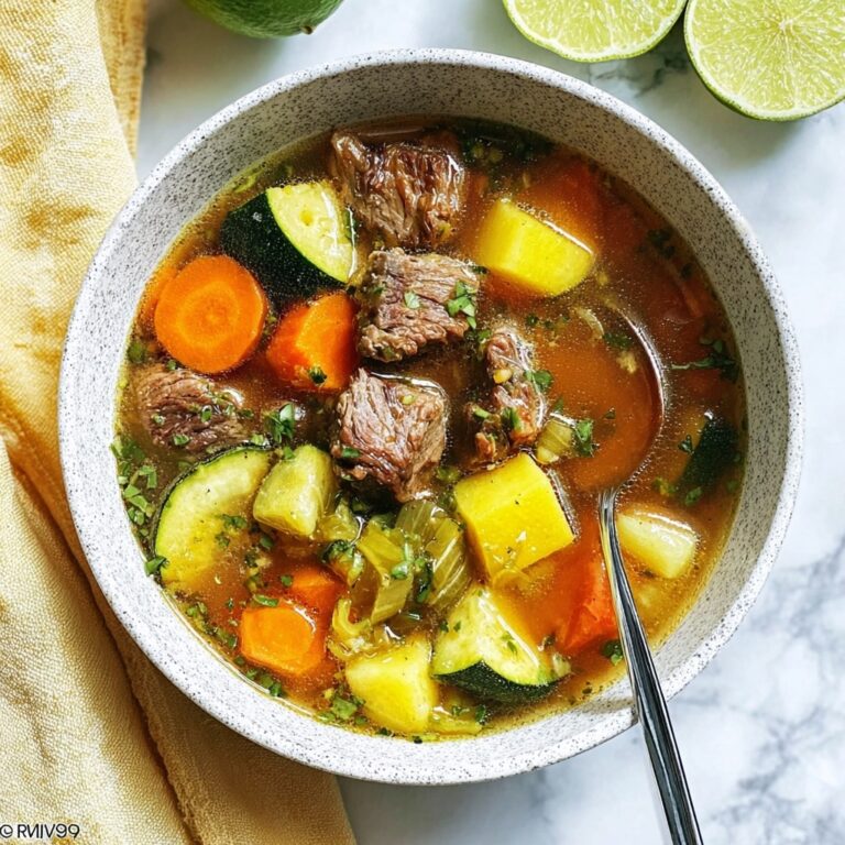 Hearty Caldo de Res: Comforting Mexican Beef Soup Recipe