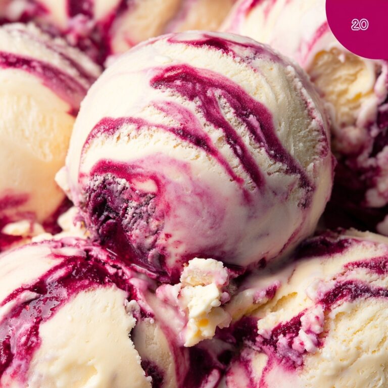 Vegan Berry Frozen Yogurt (Froyo) Recipe