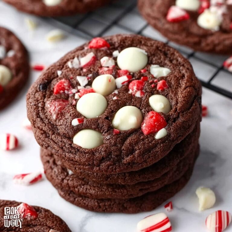 Peppermint Hot Chocolate Cookies Recipe