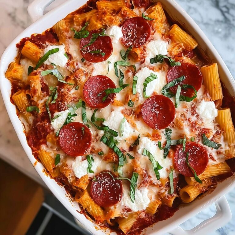 Spicy-Sweet Pepperoni Pasta Bake You’ll Crave This Weeknight Recipe