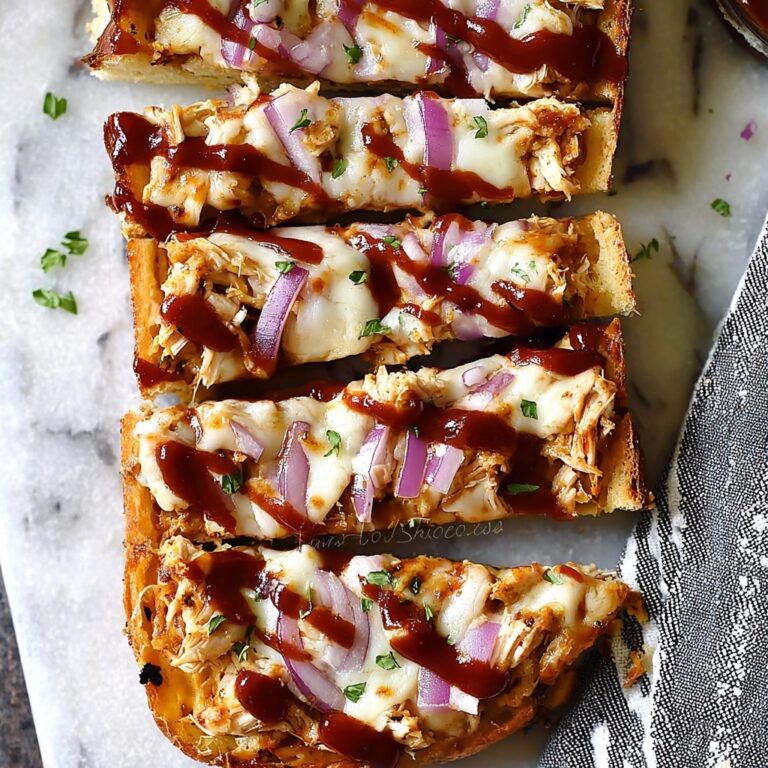 BBQ Chicken French Bread Pizza Recipe