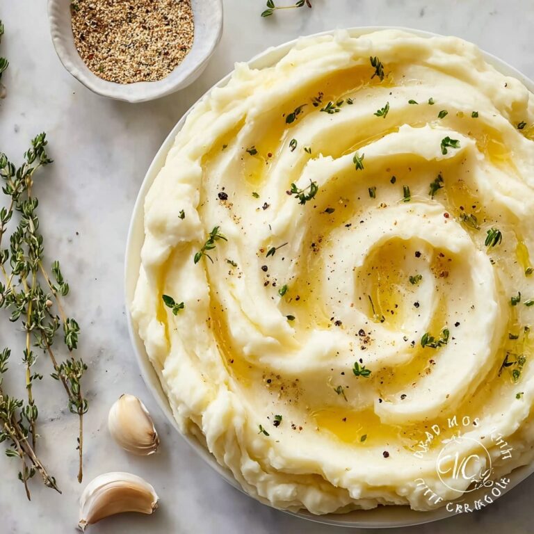 Roasted Garlic Mashed Potatoes Recipe