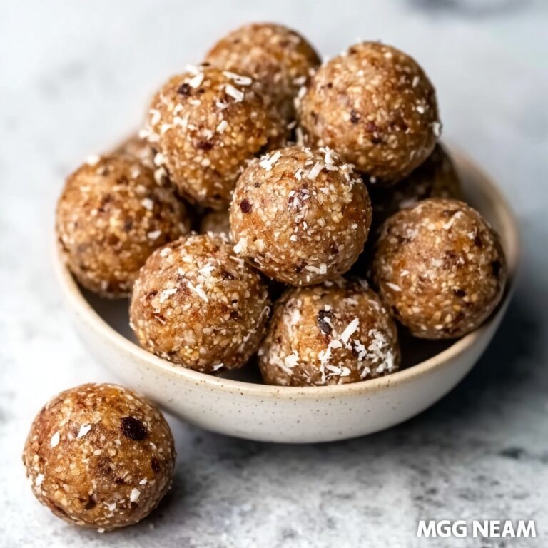 No Bake Protein Balls Recipe