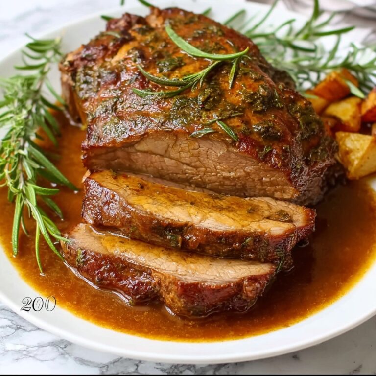 Savory Marinated Pork Roast Recipe